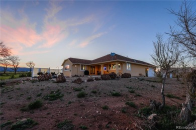 Beautiful custom built home located in La Veta, CO. This home is on Grandote Peaks Golf Club in Colorado - for sale on GolfHomes.com, golf home, golf lot