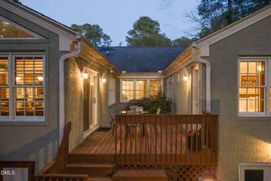 A rare opportunity to own a coveted one-level ranch home in the on Hope Valley Country Club in North Carolina - for sale on GolfHomes.com, golf home, golf lot