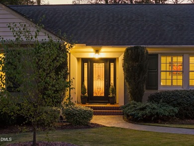 A rare opportunity to own a coveted one-level ranch home in the on Hope Valley Country Club in North Carolina - for sale on GolfHomes.com, golf home, golf lot