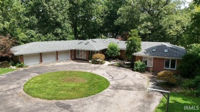 Discover your dream home at 2600 Ridge Road, a hidden gem on Vincennes Golf Club in Indiana - for sale on GolfHomes.com, golf home, golf lot