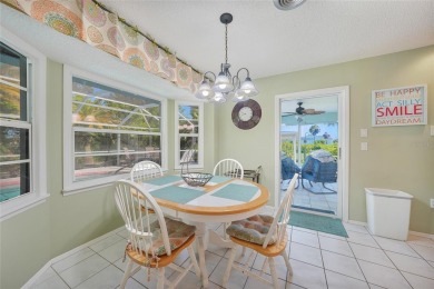 Turn-key heated pool home, new roof (2023), X flood zone ideal on Oyster Creek Golf Club in Florida - for sale on GolfHomes.com, golf home, golf lot