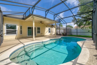 Gorgeous St Johns County saltwater pool home with 3 car garage on St. Johns Golf and Country Club in Florida - for sale on GolfHomes.com, golf home, golf lot