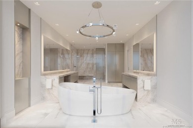 A new, contemporary 11,000 sf waterfront home is under on Sailfish Point Golf Club, Inc. in Florida - for sale on GolfHomes.com, golf home, golf lot