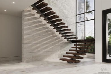 A new, contemporary 11,000 sf waterfront home is under on Sailfish Point Golf Club, Inc. in Florida - for sale on GolfHomes.com, golf home, golf lot