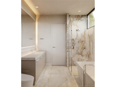 A new, contemporary 11,000 sf waterfront home is under on Sailfish Point Golf Club, Inc. in Florida - for sale on GolfHomes.com, golf home, golf lot