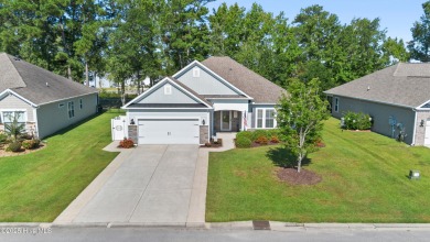 Stunning Single-Level Sanctuary in Calabash! Discover your dream on Farmstead Golf Links in North Carolina - for sale on GolfHomes.com, golf home, golf lot