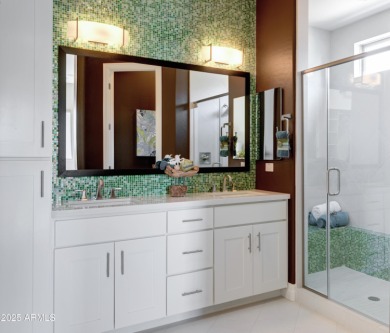 This Create floorplan creates the perfect indoor and outdoor on Encanterra Country Club in Arizona - for sale on GolfHomes.com, golf home, golf lot
