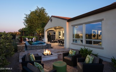 This Create floorplan creates the perfect indoor and outdoor on Encanterra Country Club in Arizona - for sale on GolfHomes.com, golf home, golf lot