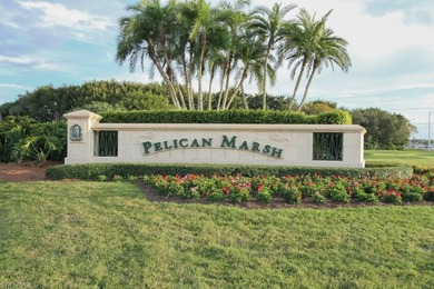 A rare offering in sought after Marsh Links, a private enclave on Pelican Marsh Golf Club in Florida - for sale on GolfHomes.com, golf home, golf lot