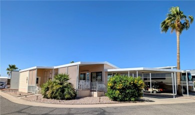 Lovely, oversized corner lot with a fabulous, covered patio and on Riverview Golf Course in Arizona - for sale on GolfHomes.com, golf home, golf lot