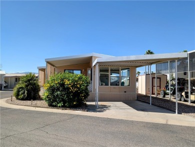 Lovely, oversized corner lot with a fabulous, covered patio and on Riverview Golf Course in Arizona - for sale on GolfHomes.com, golf home, golf lot