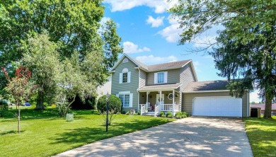 Lovely 2-story home in Lakewood Hills near beautiful Lake Monroe on The Eagle Pointe Golf Resort in Indiana - for sale on GolfHomes.com, golf home, golf lot