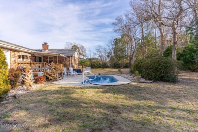 SALTWATER POOL HOME! FULLY REMODELED IN 2019! Golf Course View! on Belvedere Country Club in North Carolina - for sale on GolfHomes.com, golf home, golf lot