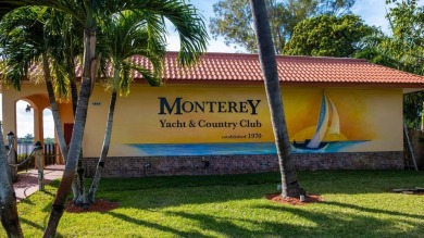 Lowest priced 1BR, 1.5BA 55+ condo with unlimited golf and on Monterey Yacht and Country Club in Florida - for sale on GolfHomes.com, golf home, golf lot
