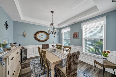 Drive your golf cart to the lake from this beautiful 3Br, 2 1/2 on Timberlake Country Club in South Carolina - for sale on GolfHomes.com, golf home, golf lot