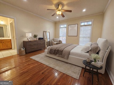 Welcome home to this beautifully maintained townhome nestled on on Barrington Hall Golf Course in Georgia - for sale on GolfHomes.com, golf home, golf lot