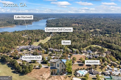 Nestled within the prestigious gated community of Currahee Club on Currahee Golf Club in Georgia - for sale on GolfHomes.com, golf home, golf lot