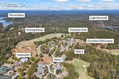 Nestled within the prestigious gated community of Currahee Club on Currahee Golf Club in Georgia - for sale on GolfHomes.com, golf home, golf lot