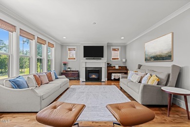 This stunning 7-bedroom, 6-bathroom custom-crafted home located on The Club At Twelve Oaks in North Carolina - for sale on GolfHomes.com, golf home, golf lot