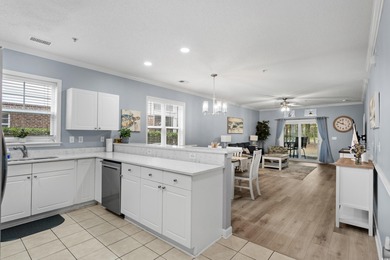 This beautiful three bedroom two bathroom furnished end unit is on Barefoot Resort and Golf Club  in South Carolina - for sale on GolfHomes.com, golf home, golf lot