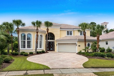 Open the door to this breathtaking Mediterranean residence, a on Grande Dunes Golf Club in South Carolina - for sale on GolfHomes.com, golf home, golf lot