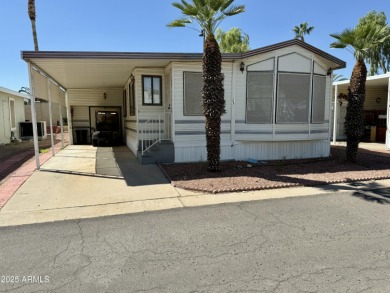 Rare chance to own both the home and land in one of the Valley's on Pueblo Golf Course in Arizona - for sale on GolfHomes.com, golf home, golf lot