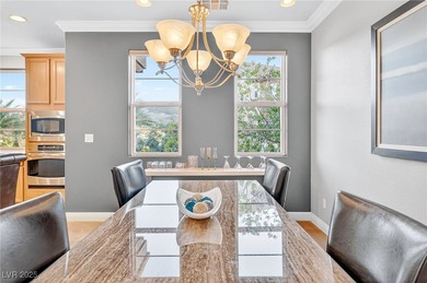 This stunning townhome offers breathtaking views of Reflection on Reflection Bay Golf Club in Nevada - for sale on GolfHomes.com, golf home, golf lot