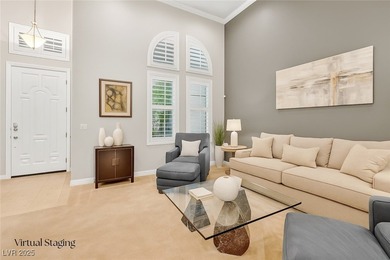 This stunning townhome offers breathtaking views of Reflection on Reflection Bay Golf Club in Nevada - for sale on GolfHomes.com, golf home, golf lot