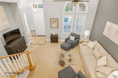 This stunning townhome offers breathtaking views of Reflection on Reflection Bay Golf Club in Nevada - for sale on GolfHomes.com, golf home, golf lot