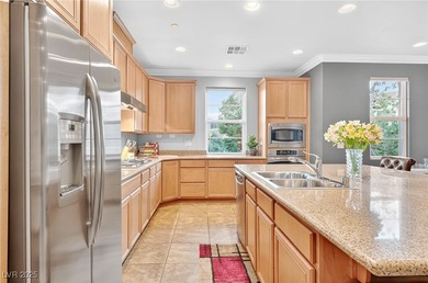 This stunning townhome offers breathtaking views of Reflection on Reflection Bay Golf Club in Nevada - for sale on GolfHomes.com, golf home, golf lot