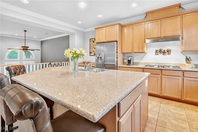 This stunning townhome offers breathtaking views of Reflection on Reflection Bay Golf Club in Nevada - for sale on GolfHomes.com, golf home, golf lot