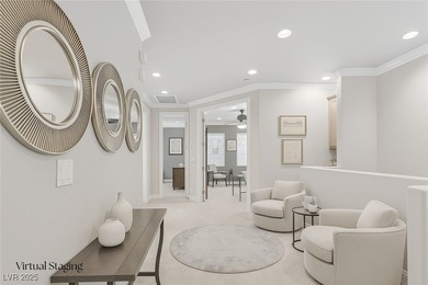 This stunning townhome offers breathtaking views of Reflection on Reflection Bay Golf Club in Nevada - for sale on GolfHomes.com, golf home, golf lot