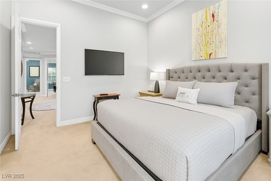 This stunning townhome offers breathtaking views of Reflection on Reflection Bay Golf Club in Nevada - for sale on GolfHomes.com, golf home, golf lot