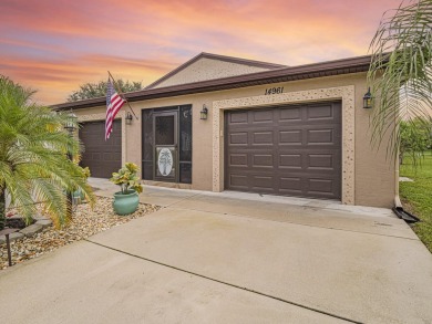 This stunning CBS home sits on a prime lot, offering serene on Spanish Lakes Fairways in Florida - for sale on GolfHomes.com, golf home, golf lot