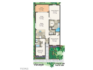 Reduced Price on your dream home in this Florida-themed end unit on Miromar Lakes Golf Club in Florida - for sale on GolfHomes.com, golf home, golf lot