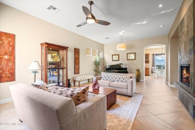 Catalina Mountain views from this gorgeous Verona model Villa on Saddlebrooke Golf Course in Arizona - for sale on GolfHomes.com, golf home, golf lot