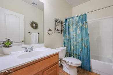 This spacious home, nestled on a tranquil cul-de-sac lot, offers on Estrella Mountain Ranch Golf Course in Arizona - for sale on GolfHomes.com, golf home, golf lot