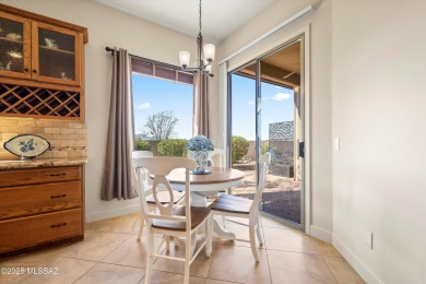 Catalina Mountain views from this gorgeous Verona model Villa on Saddlebrooke Golf Course in Arizona - for sale on GolfHomes.com, golf home, golf lot