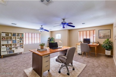 This spacious home, nestled on a tranquil cul-de-sac lot, offers on Estrella Mountain Ranch Golf Course in Arizona - for sale on GolfHomes.com, golf home, golf lot