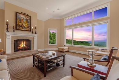 On a clear day this exceptional home, situated at an elevation on The Cliffs at Glassy Golf and Country Club in South Carolina - for sale on GolfHomes.com, golf home, golf lot