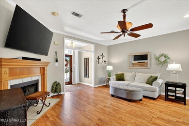 Beautifully maintained and move-in ready on a quiet Diamondhead on Diamondhead Country Club in Mississippi - for sale on GolfHomes.com, golf home, golf lot