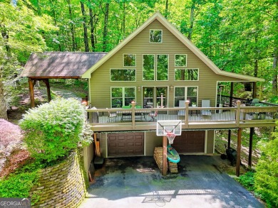 Discover Your Dream Mountain Retreat: Exquisite Home in on Waterfall Country Club in Georgia - for sale on GolfHomes.com, golf home, golf lot