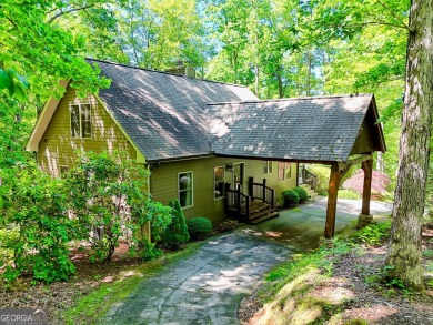 Discover Your Dream Mountain Retreat: Exquisite Home in on Waterfall Country Club in Georgia - for sale on GolfHomes.com, golf home, golf lot