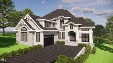 Presenting a stunning new construction home in the highly on The Preserve At Jordan Lake Golf Club in North Carolina - for sale on GolfHomes.com, golf home, golf lot