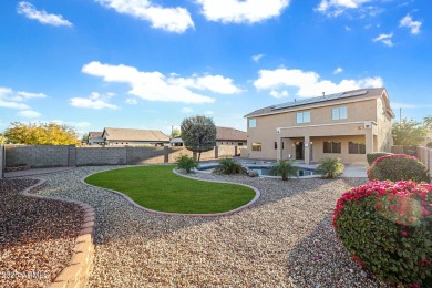 This spacious home, nestled on a tranquil cul-de-sac lot, offers on Estrella Mountain Ranch Golf Course in Arizona - for sale on GolfHomes.com, golf home, golf lot