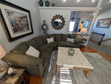 Enjoy stunning views of Table Rock Lake from the upper deck on Holiday Island Executive Golf Course in Arkansas - for sale on GolfHomes.com, golf home, golf lot