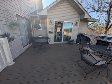 Enjoy stunning views of Table Rock Lake from the upper deck on Holiday Island Executive Golf Course in Arkansas - for sale on GolfHomes.com, golf home, golf lot