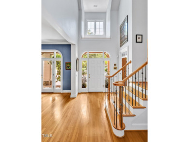 Experience casual elegance the moment you step into this on Governors Club in North Carolina - for sale on GolfHomes.com, golf home, golf lot