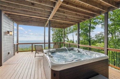 Perched above the clouds in Big Canoe's prestigious Ridgeview on Big Canoe Golf Club - Cherokee in Georgia - for sale on GolfHomes.com, golf home, golf lot