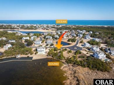 Perfect opportunity to own this incredible rare SoundFront lot on The Currituck Golf Club in North Carolina - for sale on GolfHomes.com, golf home, golf lot